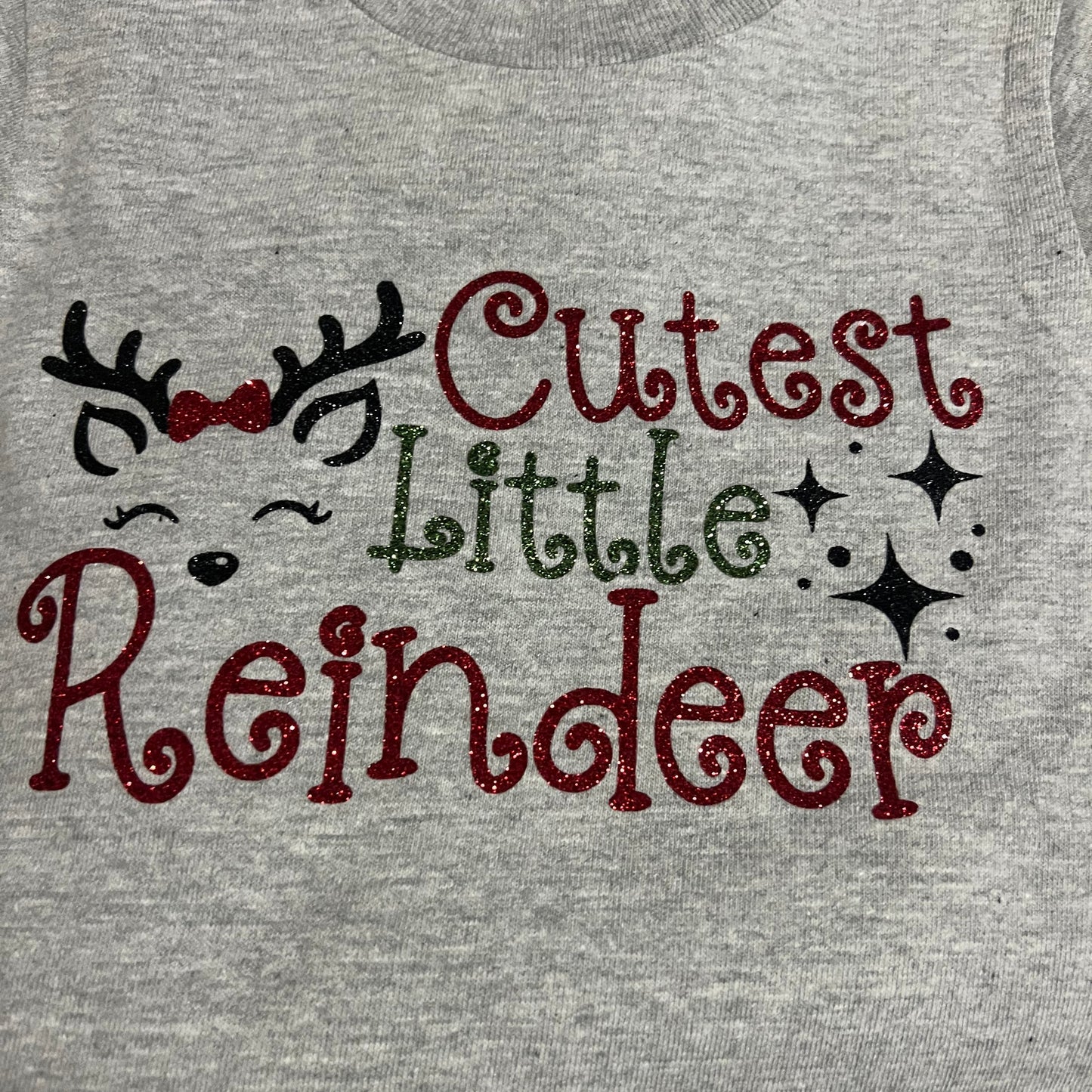 Cutest Little Reindeer Tee